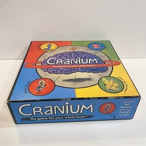 Vintage Cranium 1998 Board Game The Game For Your Whole Brain - Complete
